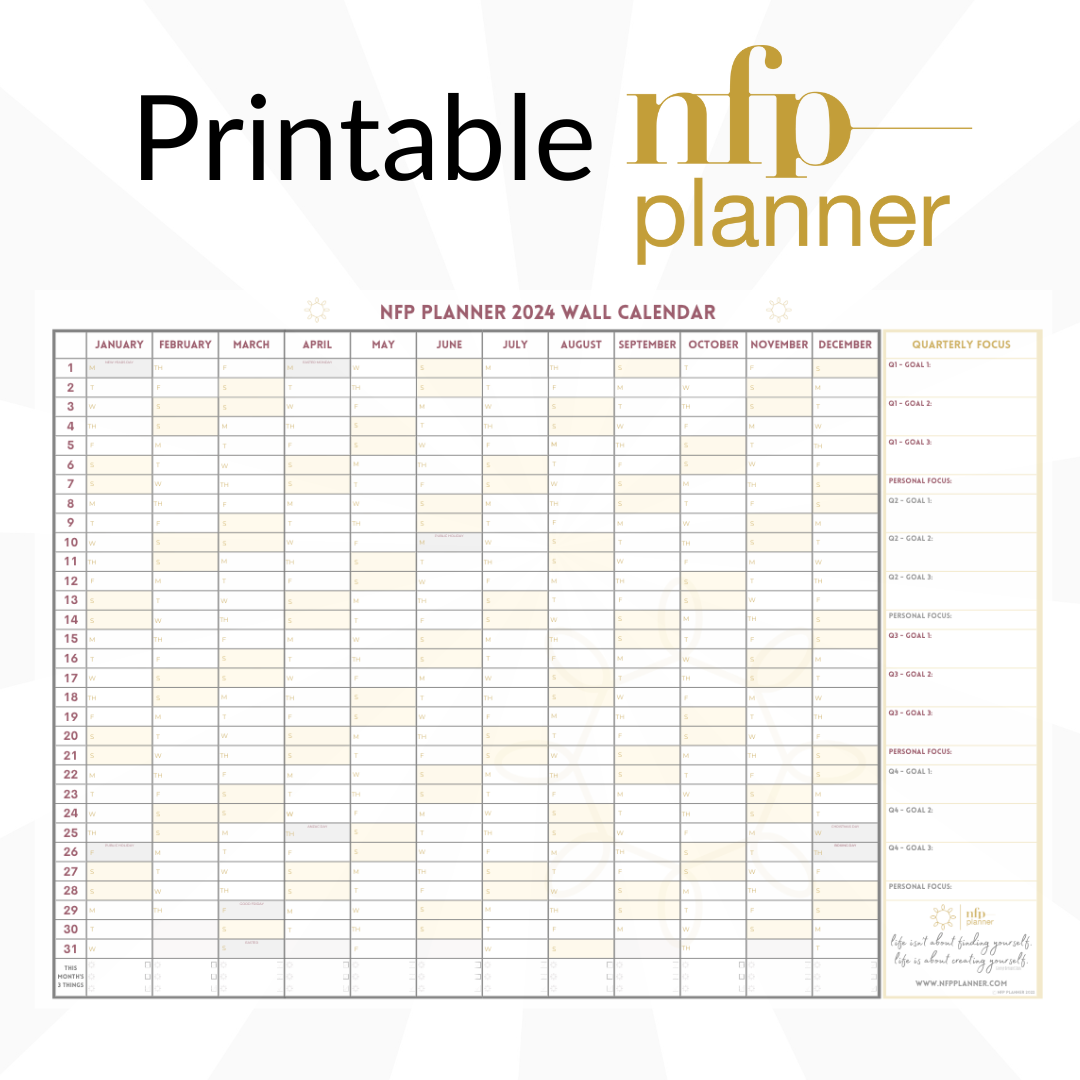 Printable 2024 Wall Calendar (A1) nfpplanner
